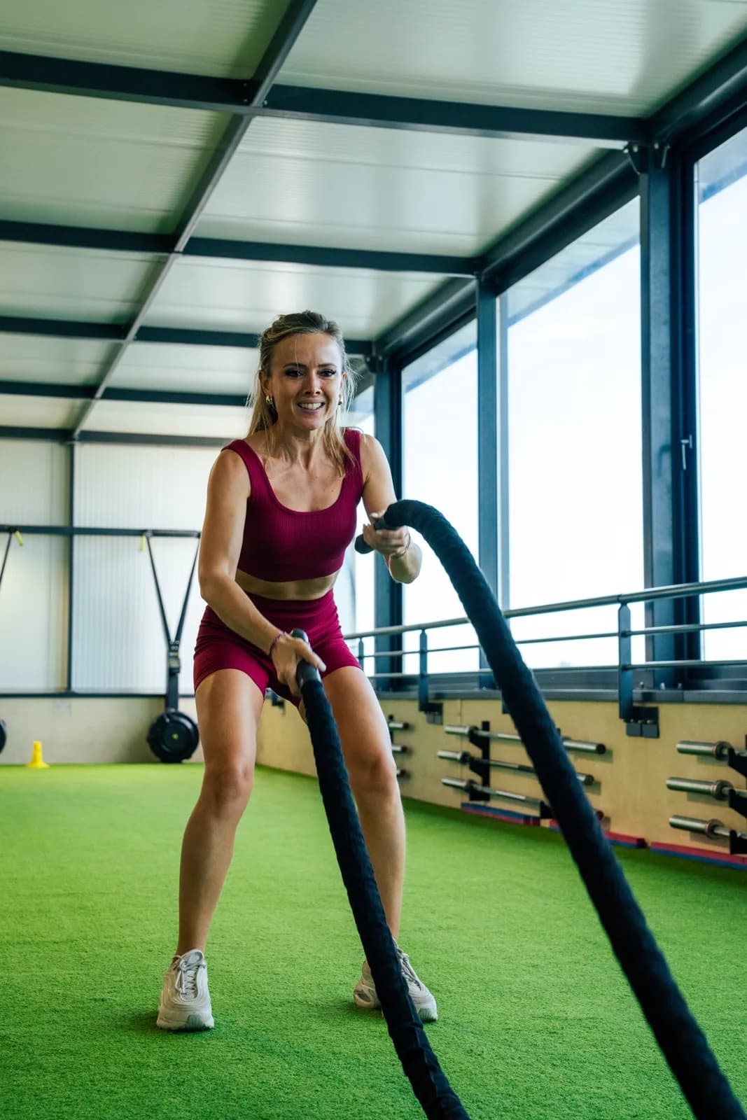 Battle ropes : tout donner