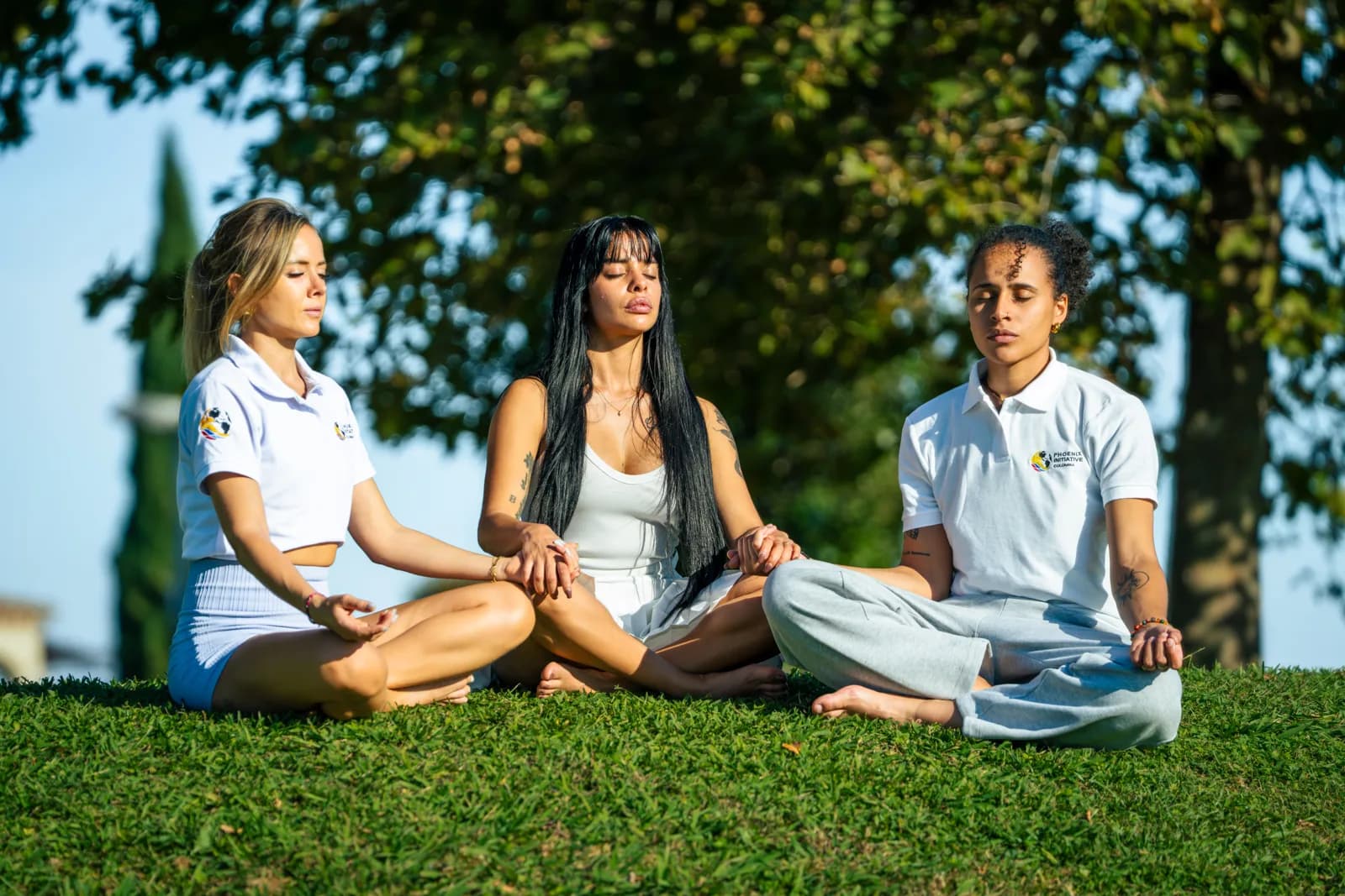 Méditation au soleil couchant